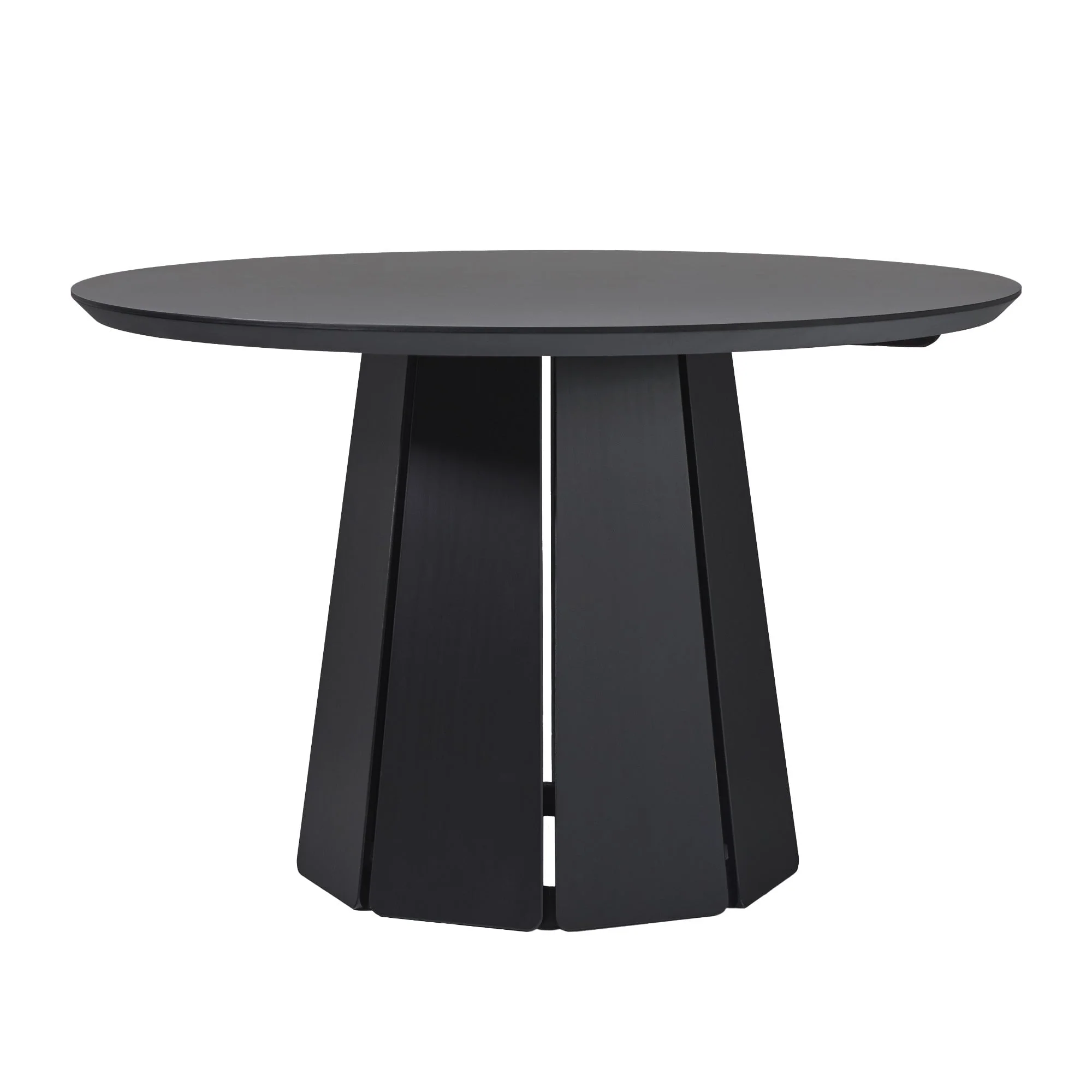 48" Round Solid Wood Pedestal Dining Table - Image 6