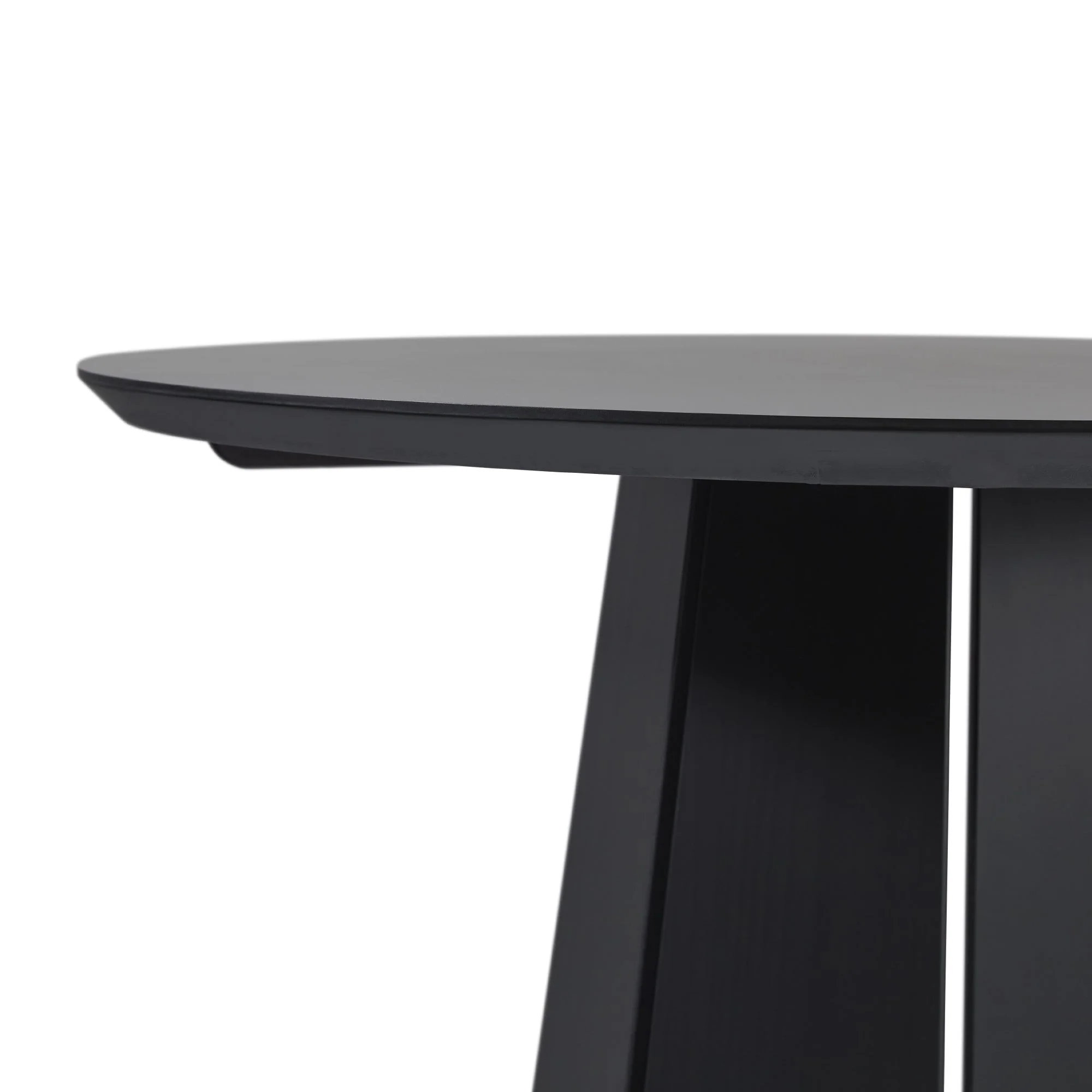 48" Round Solid Wood Pedestal Dining Table - Image 9