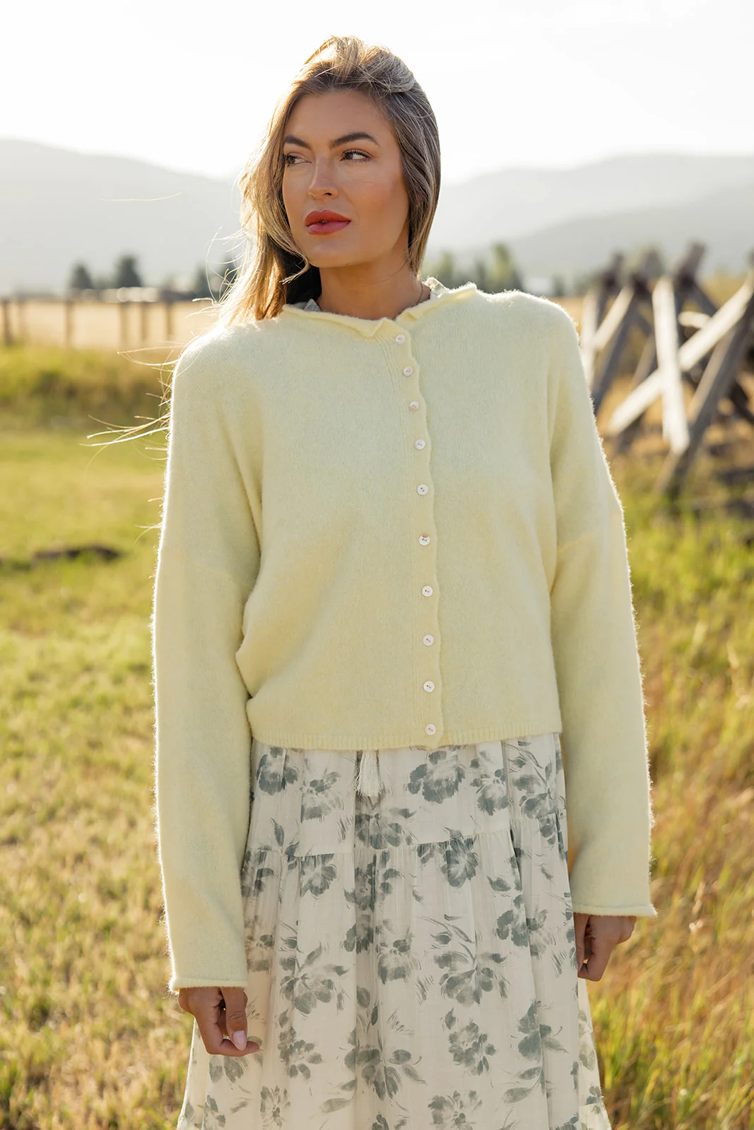 A Single Moment Button Up Cardigan - Image 116