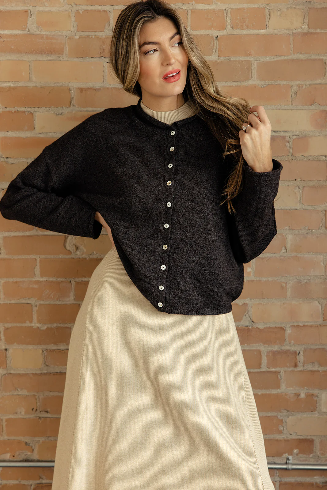 A Single Moment Button Up Cardigan - Image 143