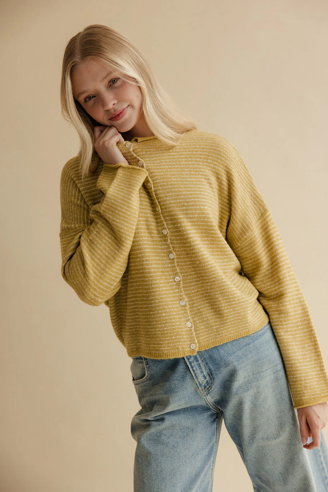 A Single Moment Button Up Cardigan - Image 15