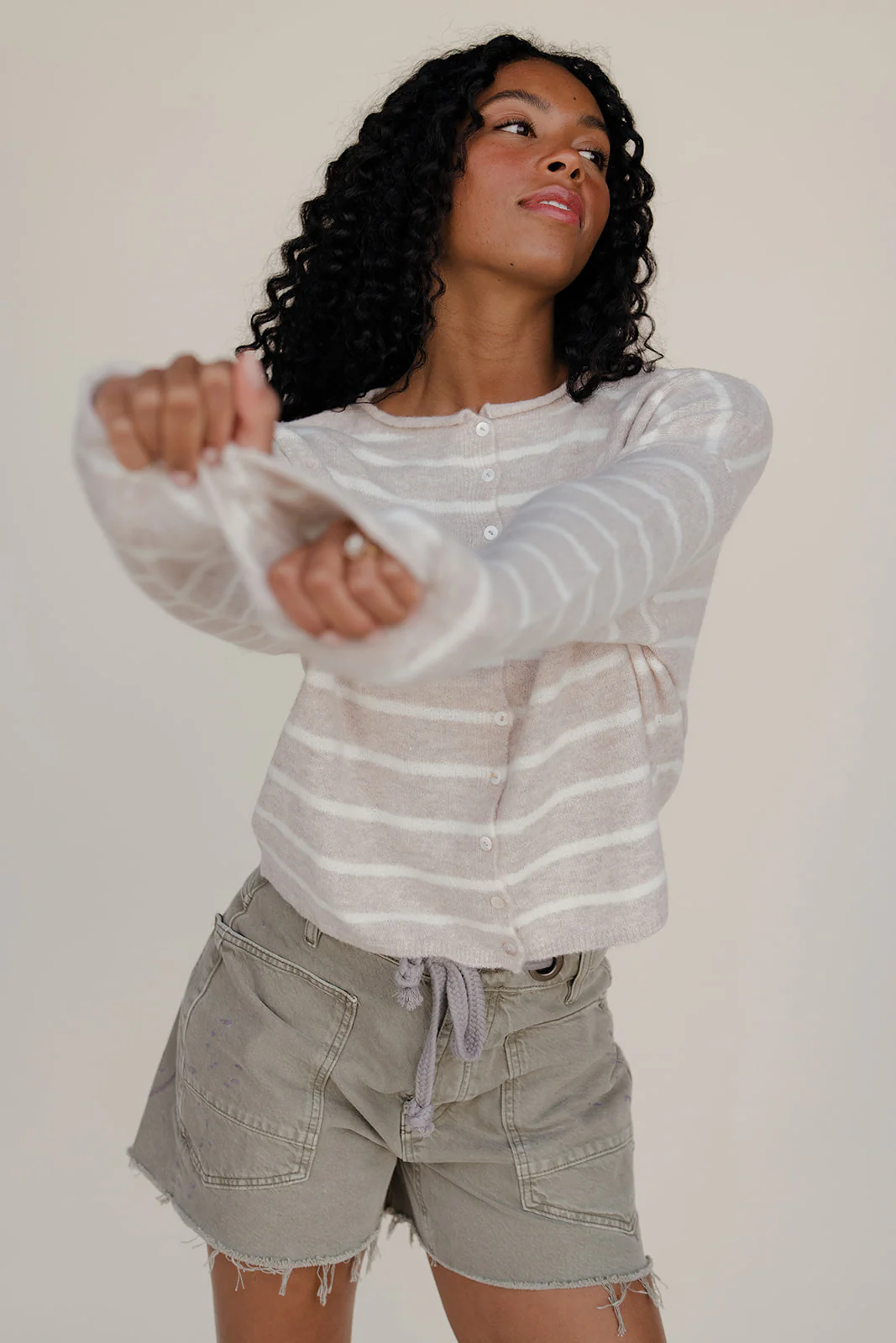 A Single Moment Button Up Cardigan - Image 182