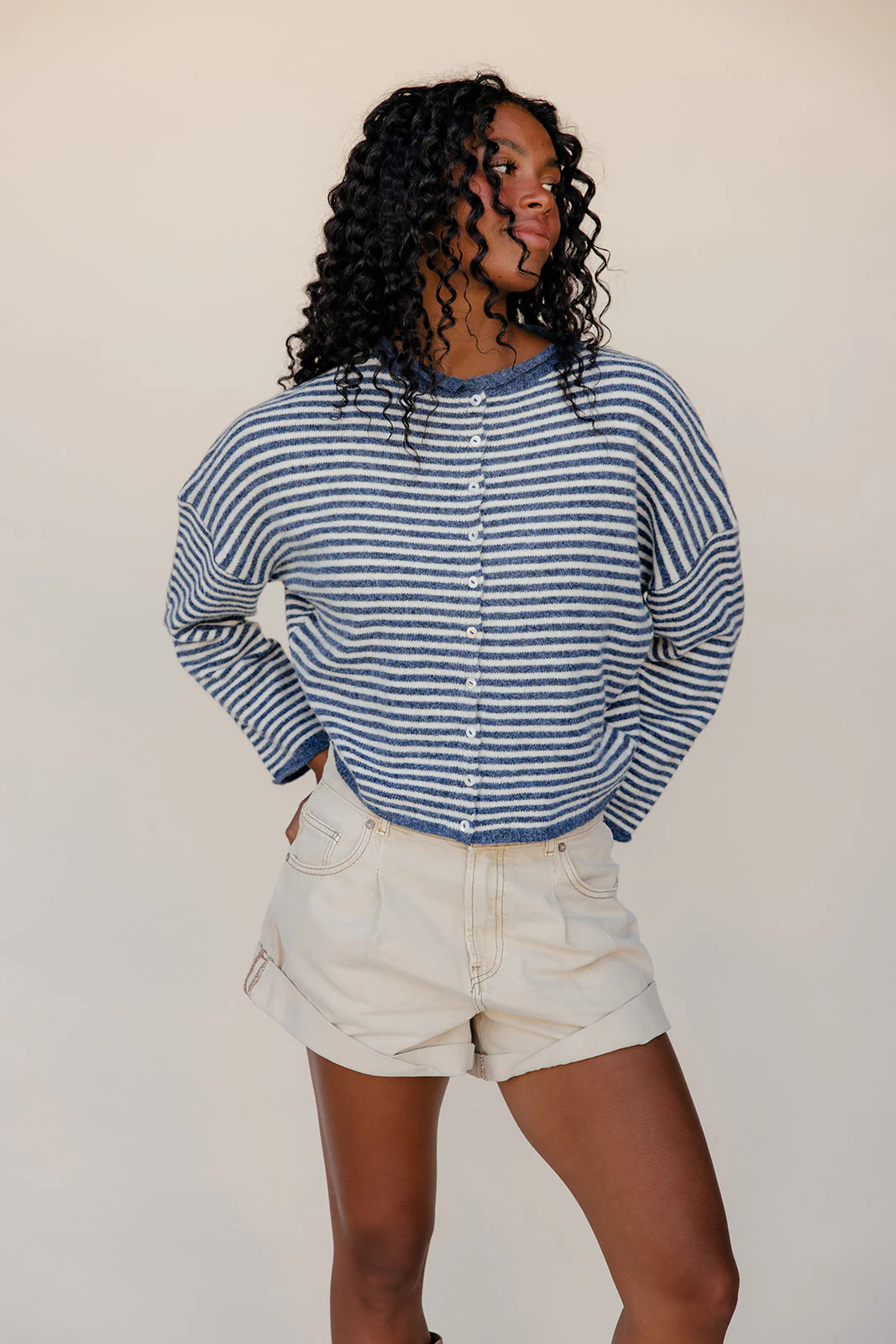 A Single Moment Button Up Cardigan - Image 57