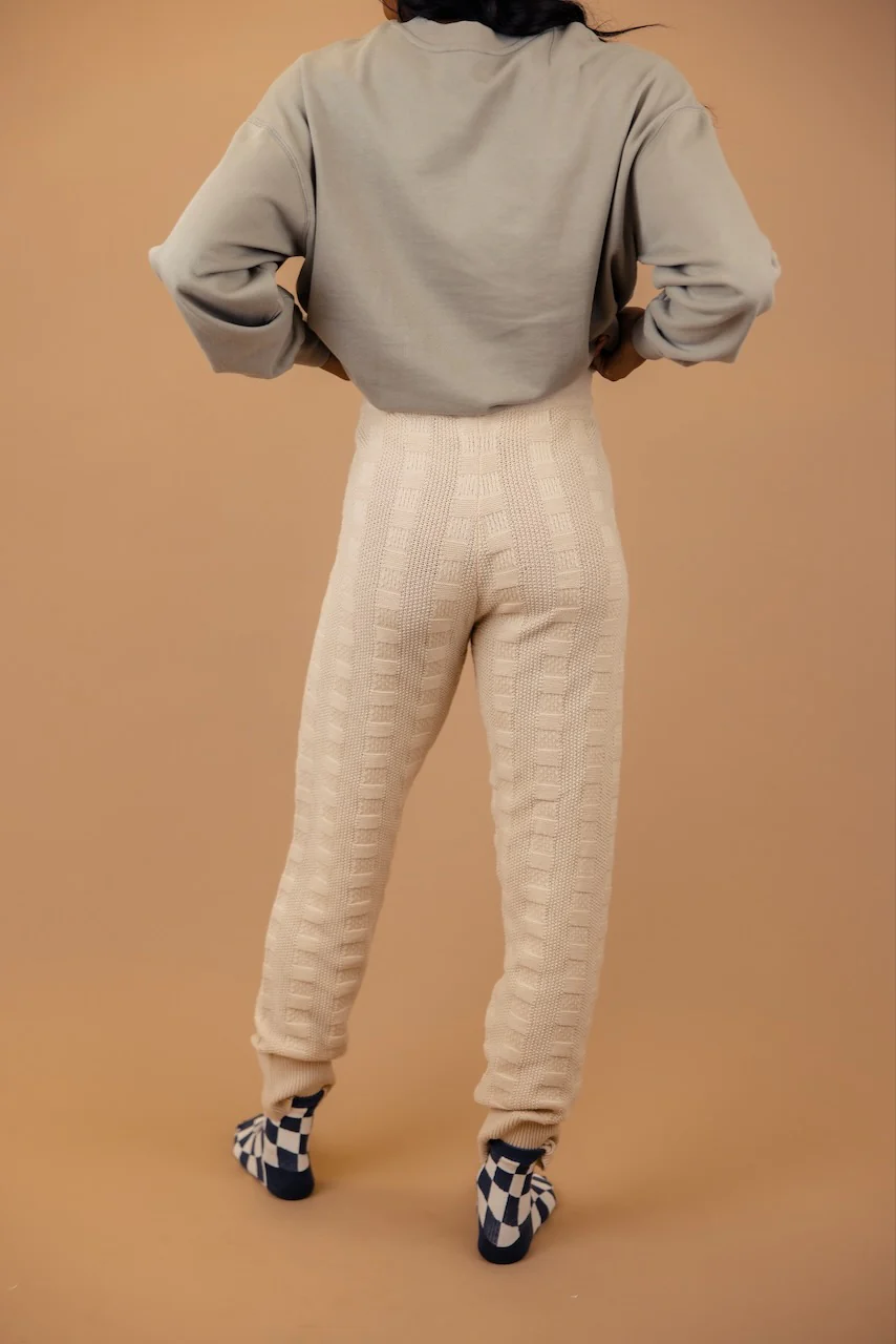 Antonoff Textured Joggers - Image 4