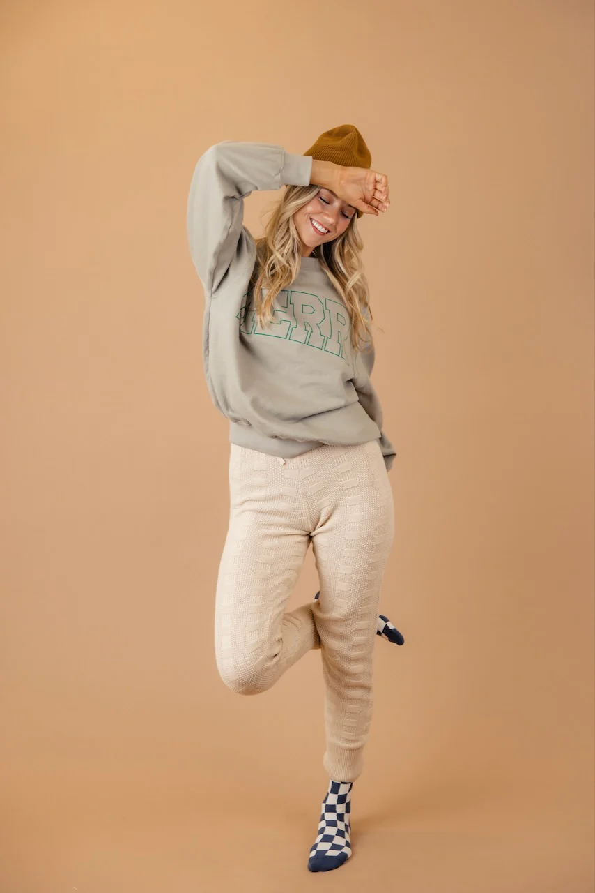 Antonoff Textured Joggers - Image 5