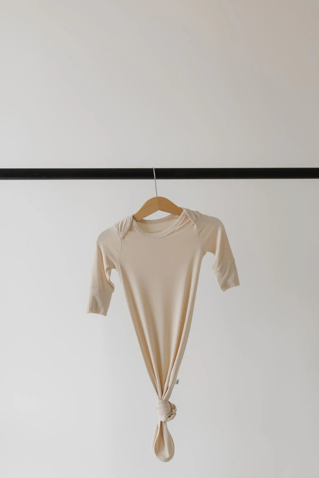 Bamboo Knotted Gown | Bone - Image 3