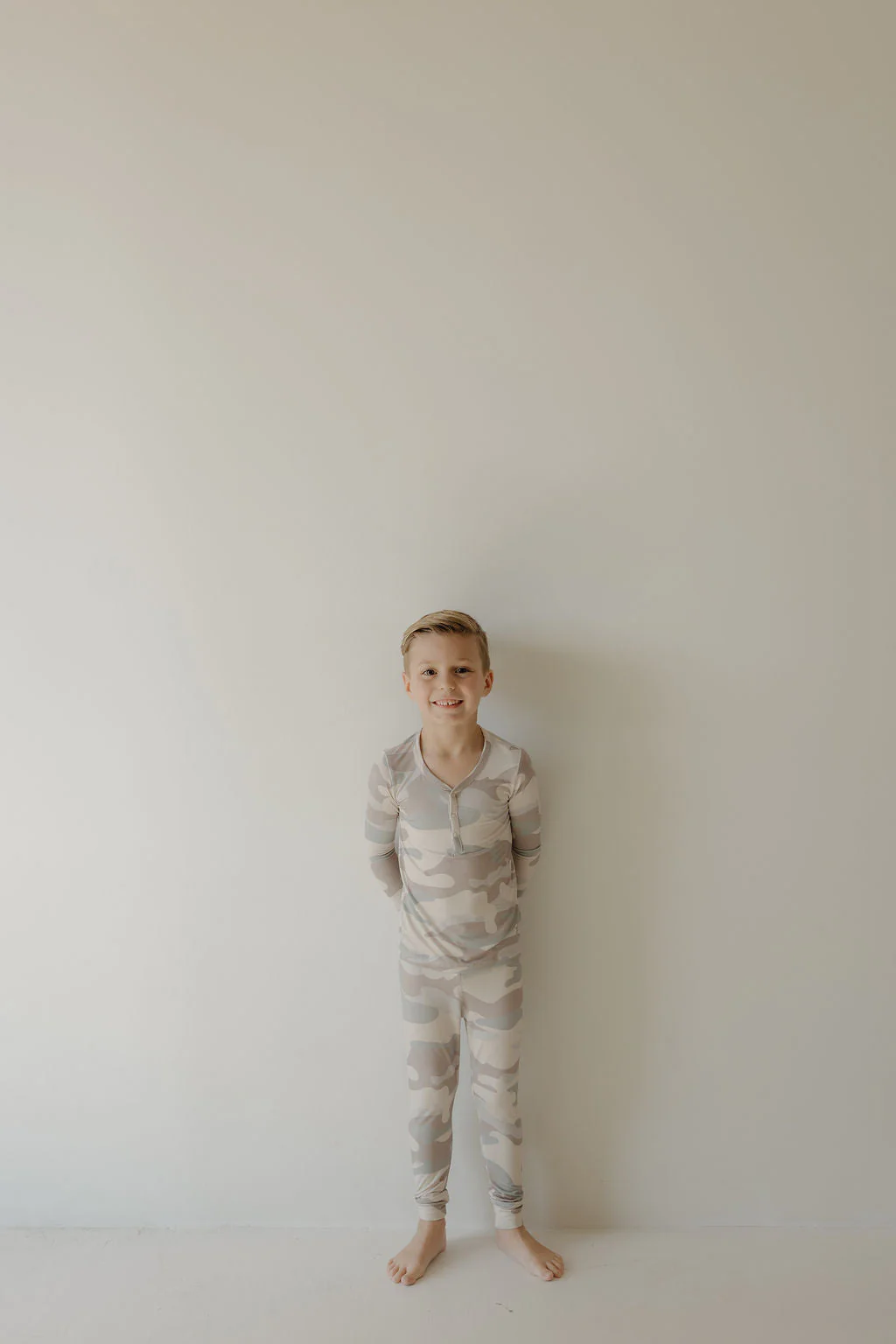 Bamboo Two Piece Pajamas | Camo - Image 2