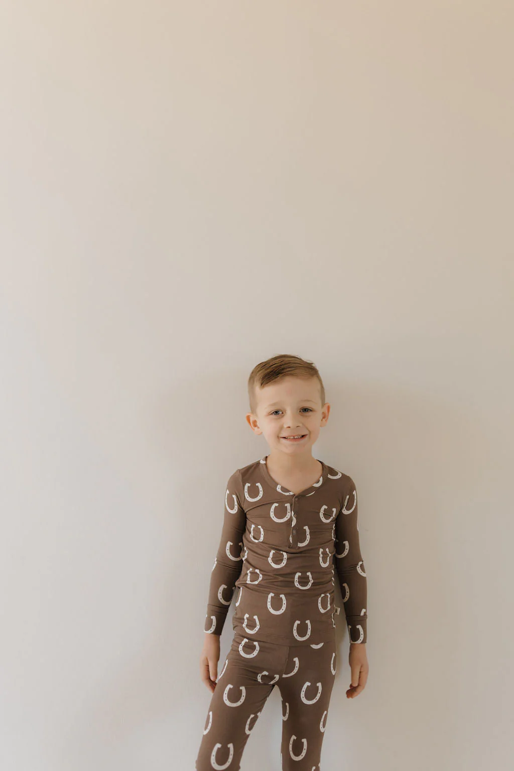 Bamboo Two Piece Pajamas | Giddy Up - Image 5