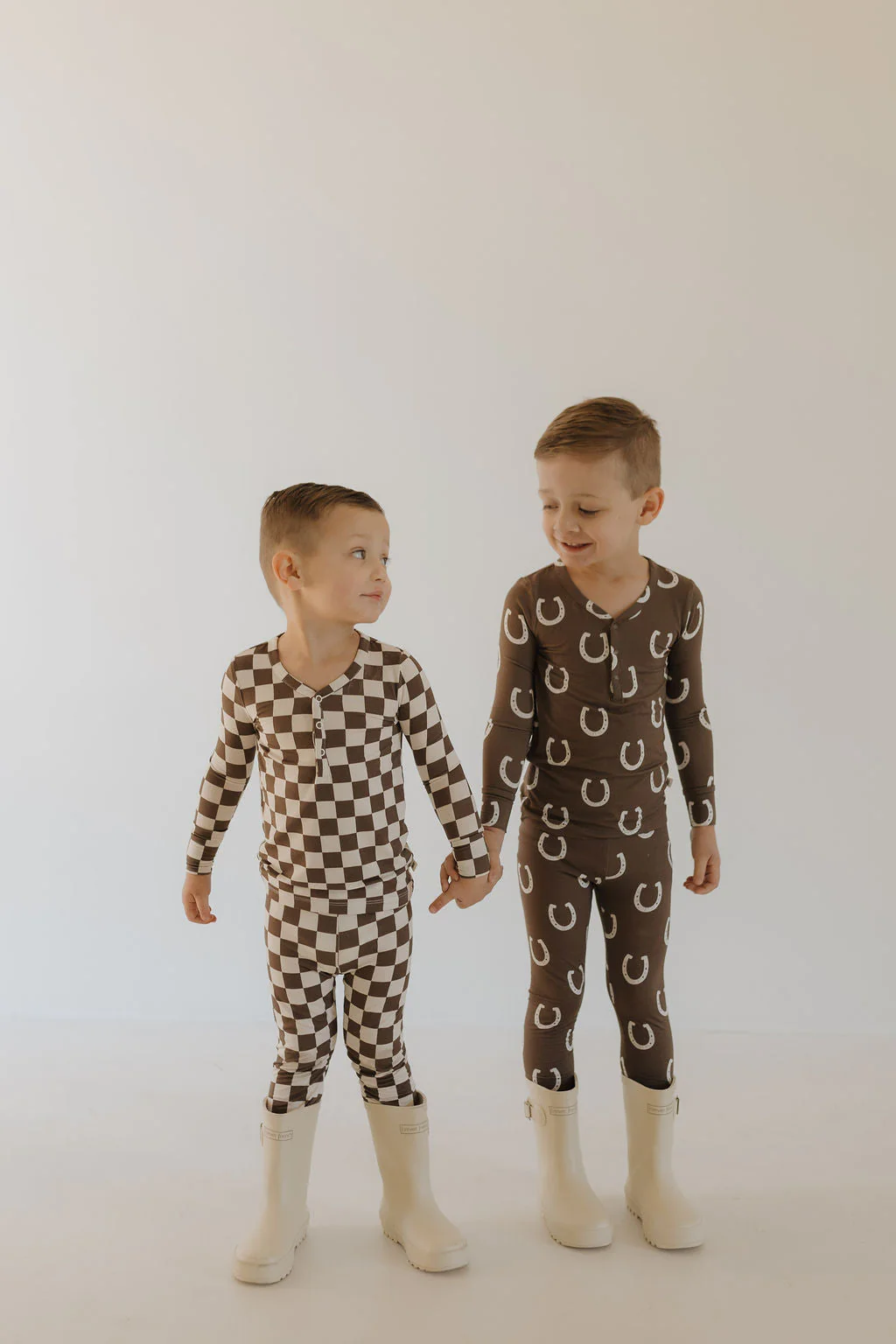 Bamboo Two Piece Pajamas | Giddy Up - Image 8