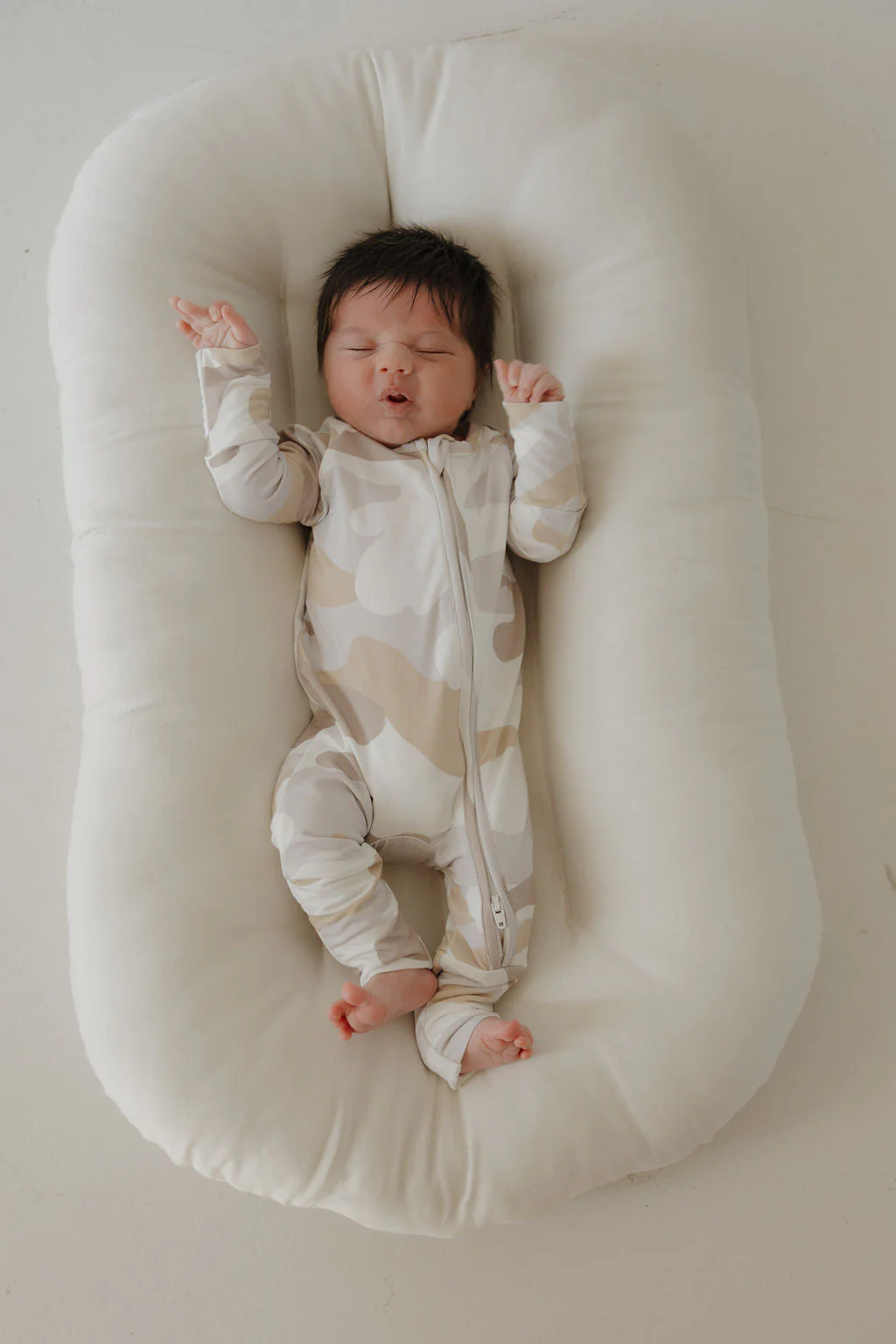Bamboo Zip Pajamas | Camo 2.0