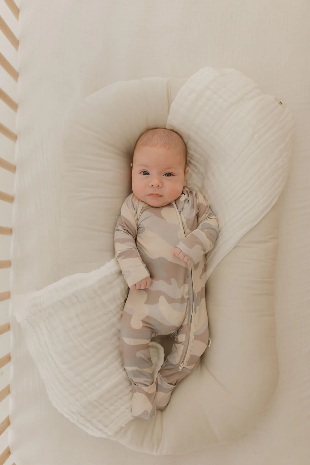 Bamboo Zip Pajamas | Camo - Image 6