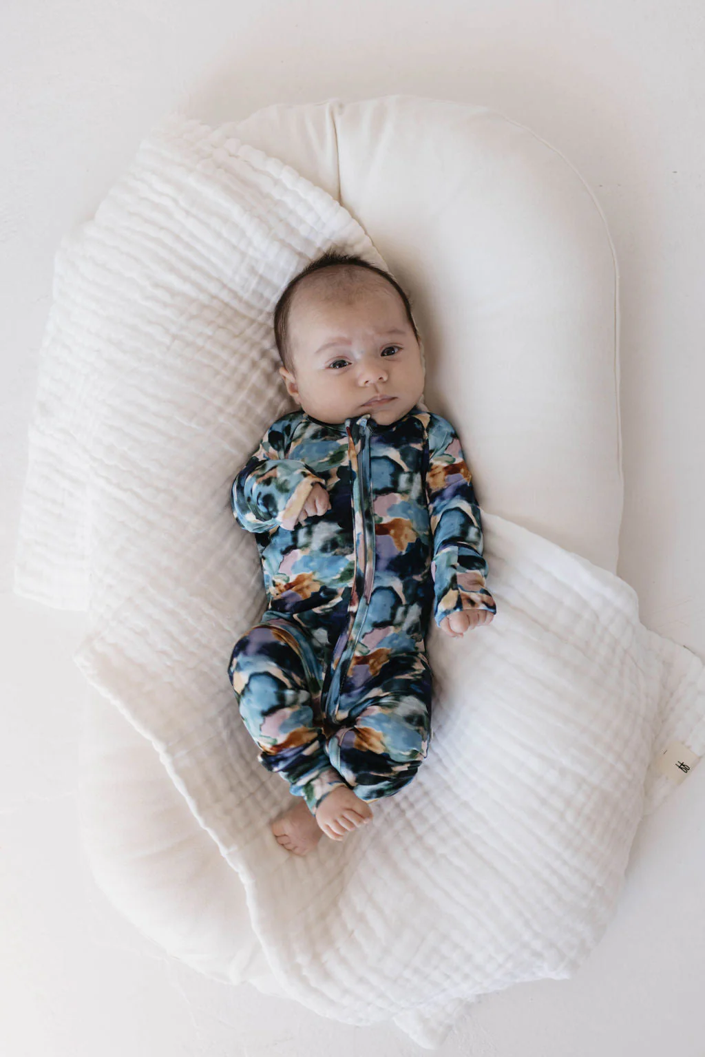 Bamboo Zip Pajamas | Charli Print - Image 2