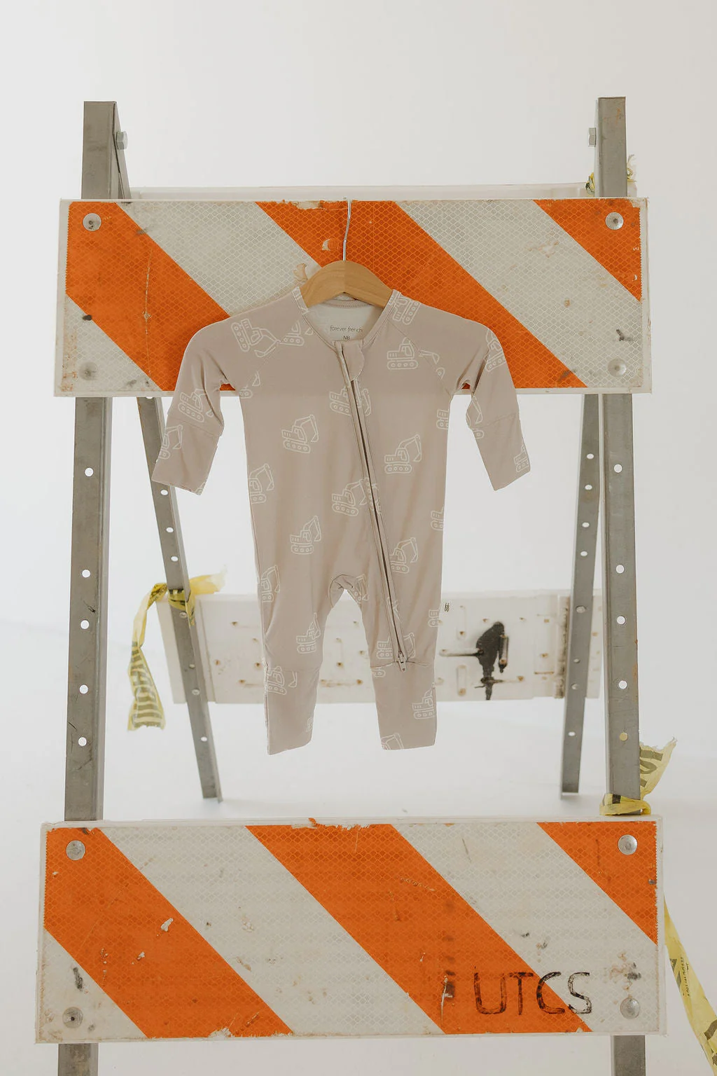 Bamboo Zip Pajamas | Excavator - Image 9