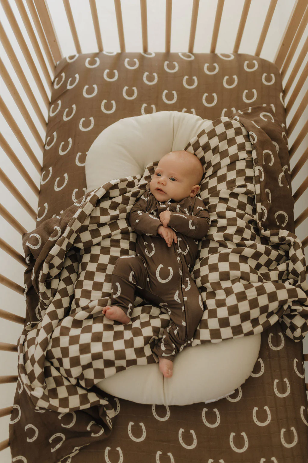 Bamboo Zip Pajamas | Giddy Up - Image 3