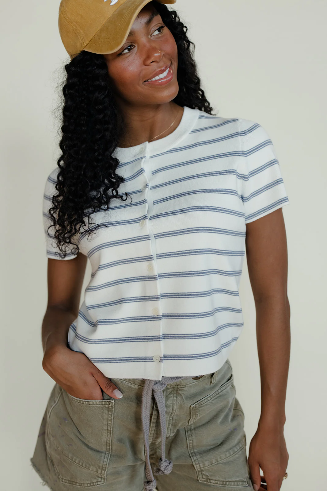 Be True Striped Tee - Image 3