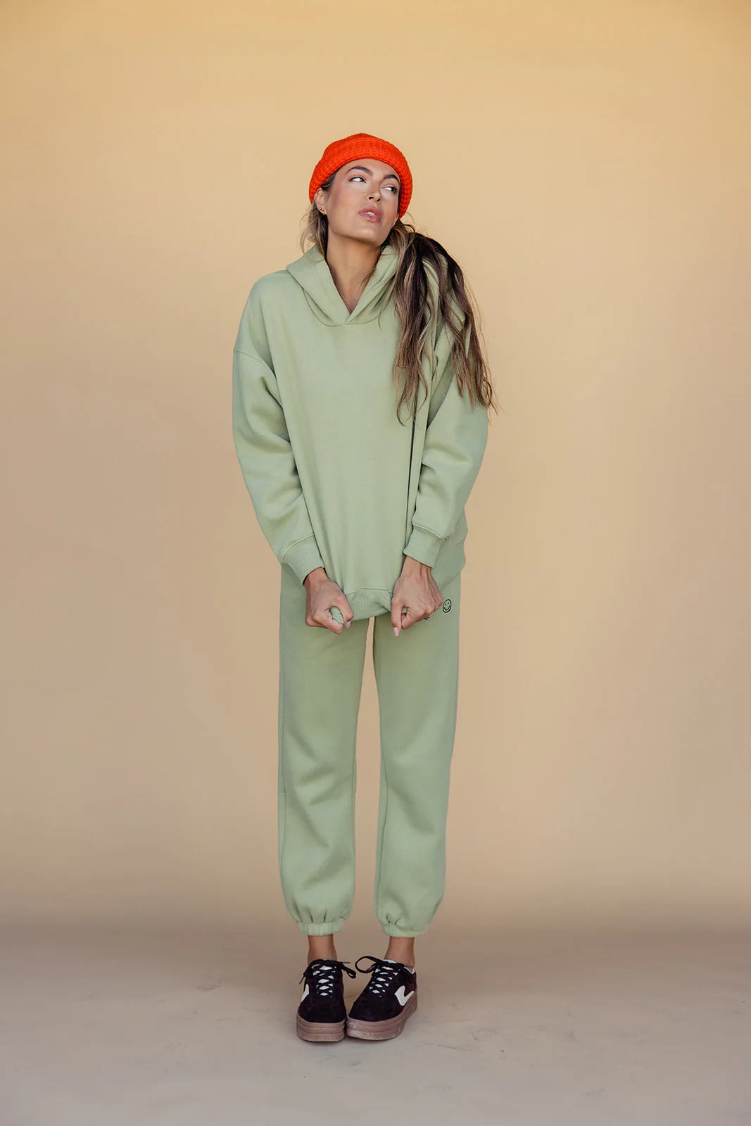 Beautiful Imperfections Smiley Sweatpants - Image 5