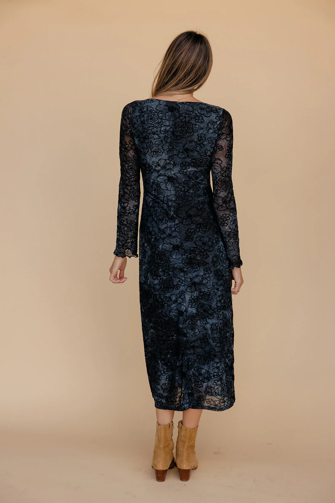 Berry Twilight Lace Dress - Image 5