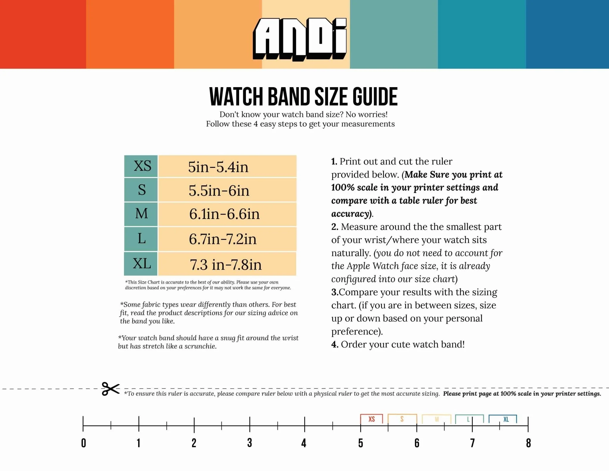Black Athletic Scrunchie Band Compatible with Apple Watch - Image 4