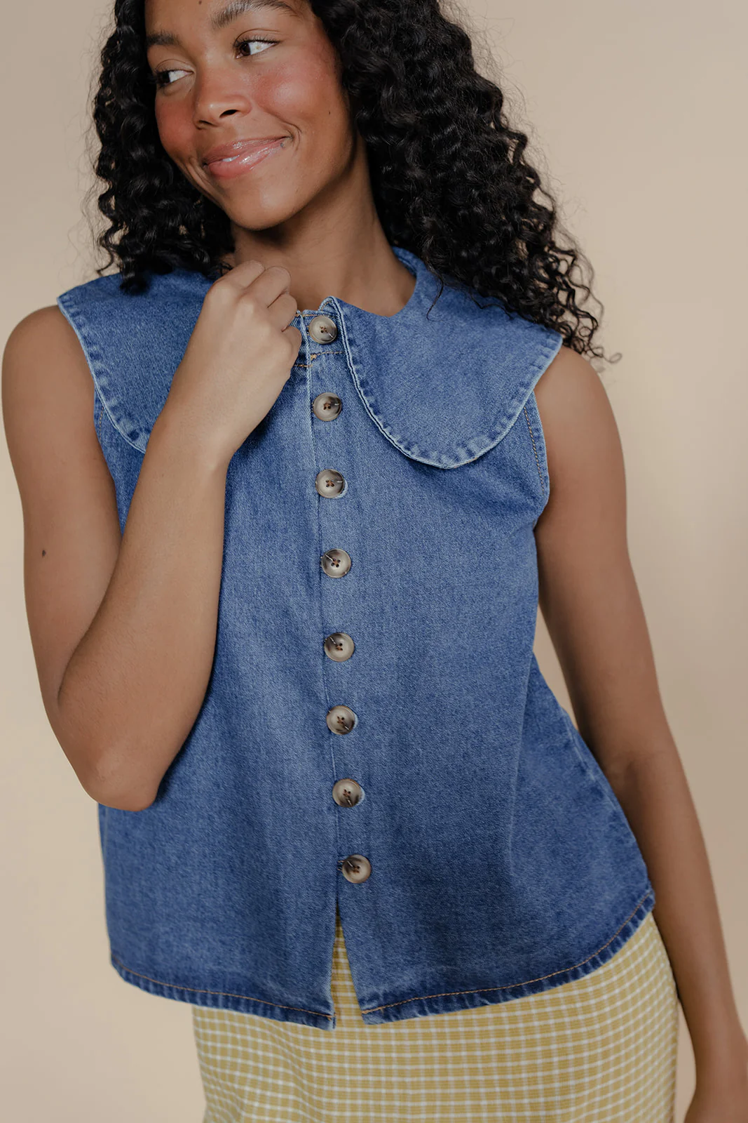 Blue Jay Collared Blouse - Image 7