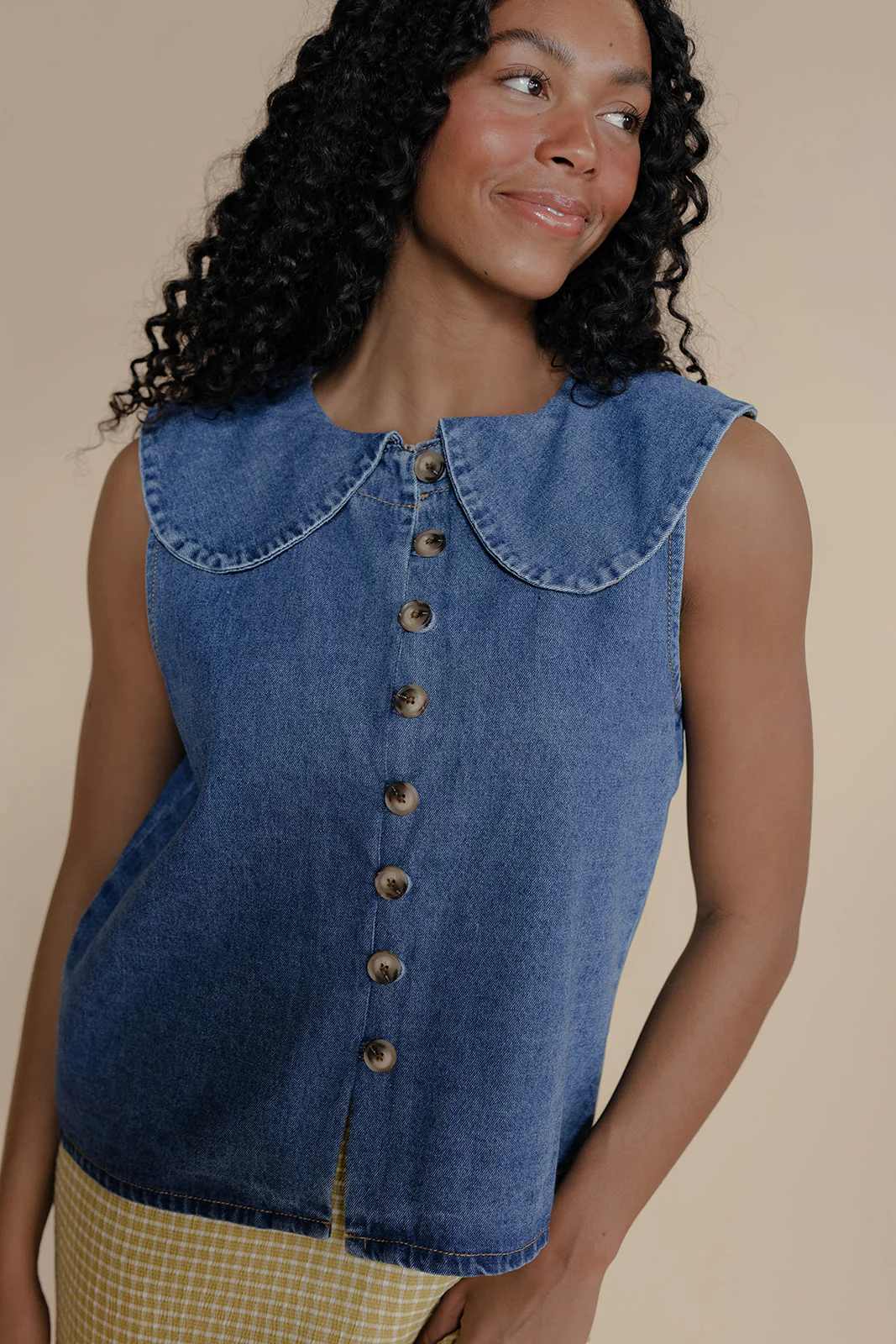 Blue Jay Collared Blouse - Image 8