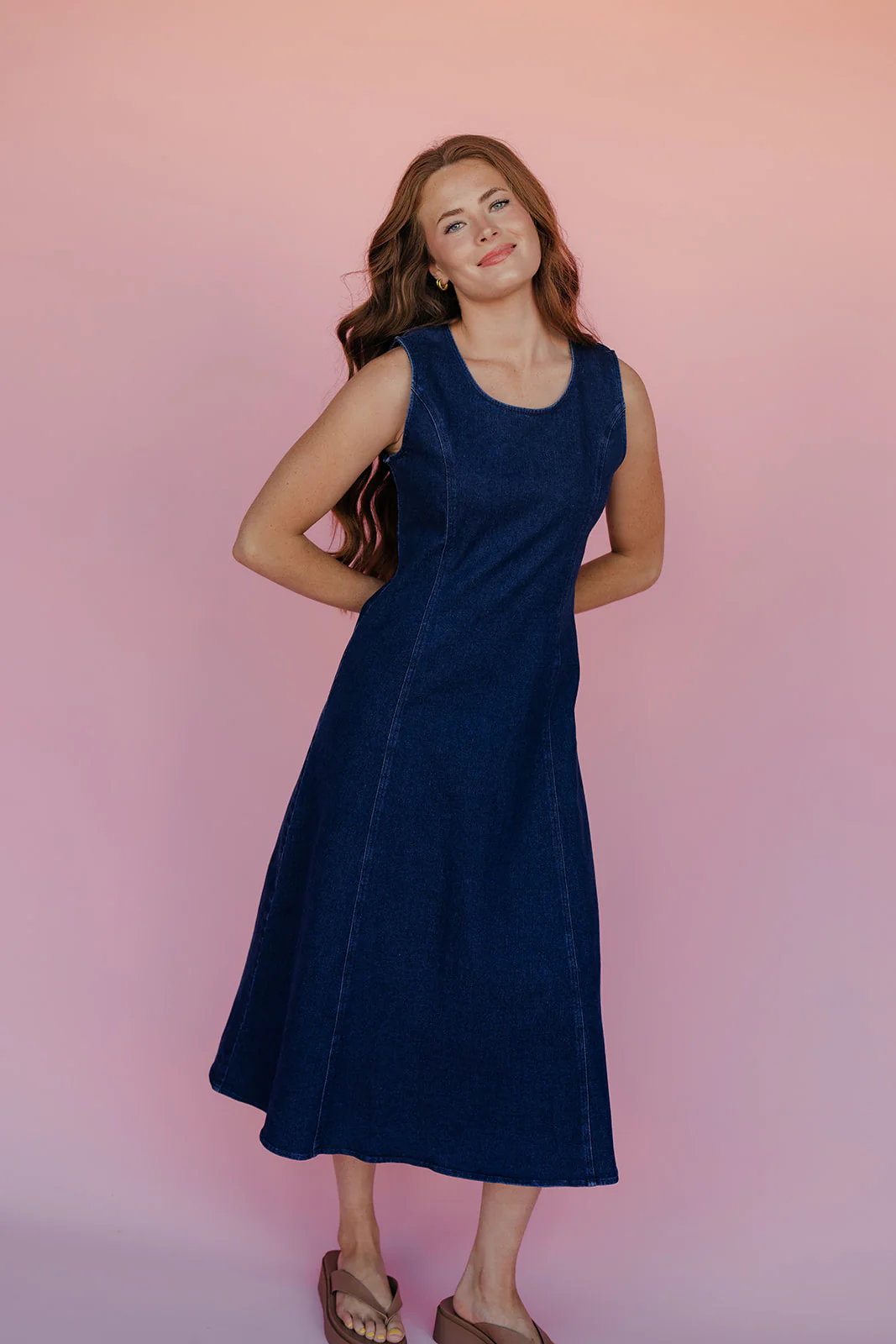 Blue Jeans Tank Dress - Image 3