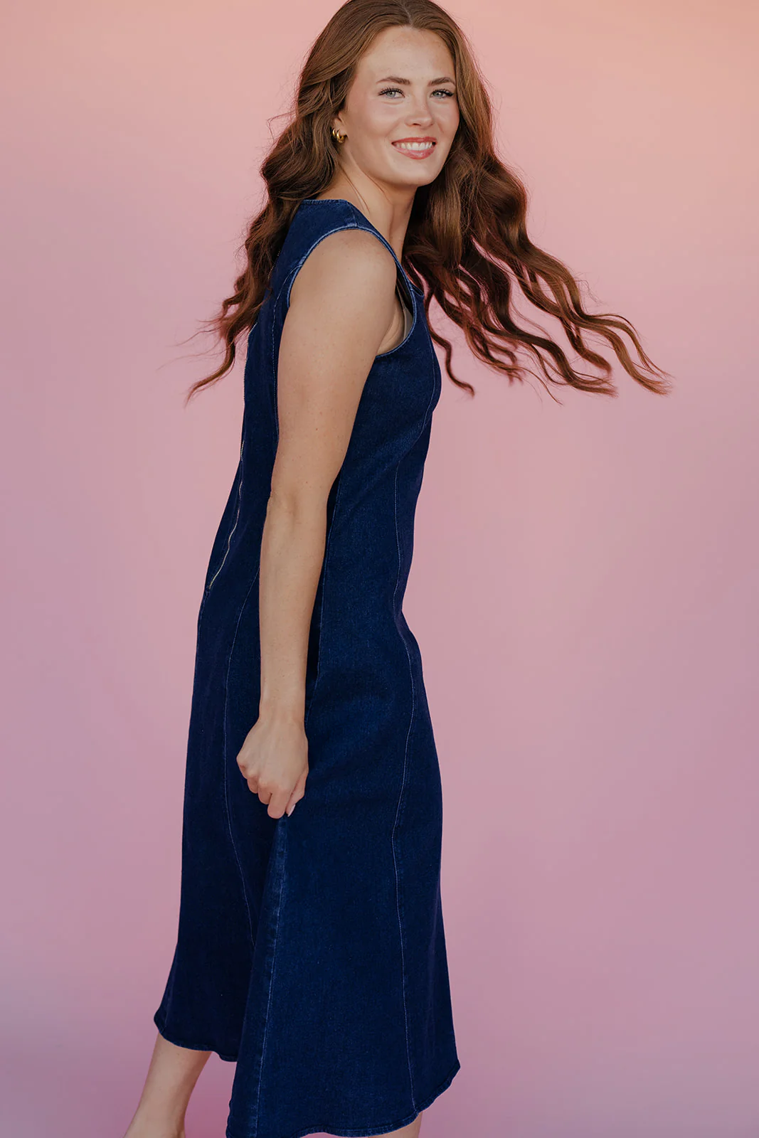 Blue Jeans Tank Dress - Image 8