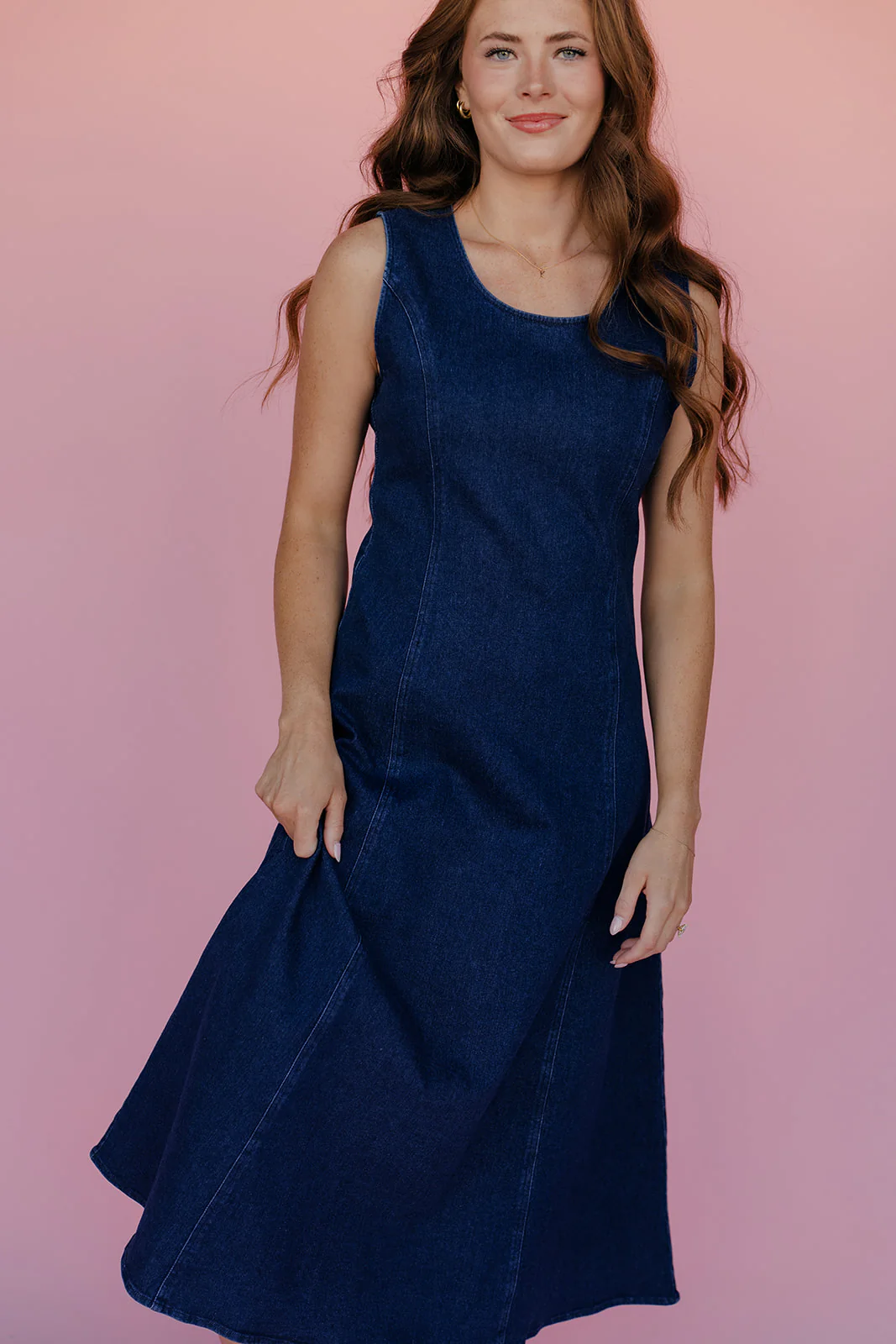 Blue Jeans Tank Dress - Image 9