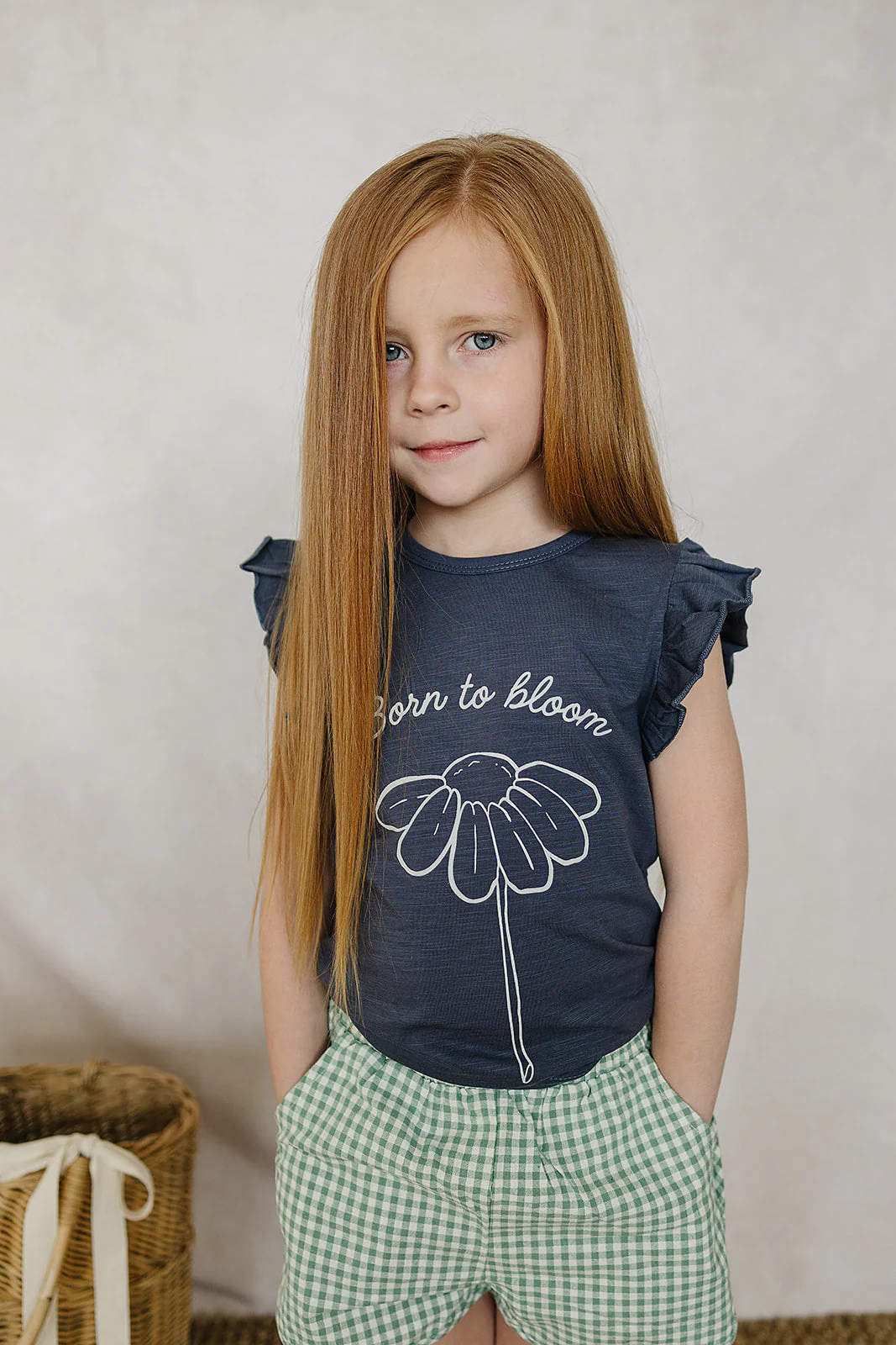 Born to Bloom Ruffle Tee - Image 2