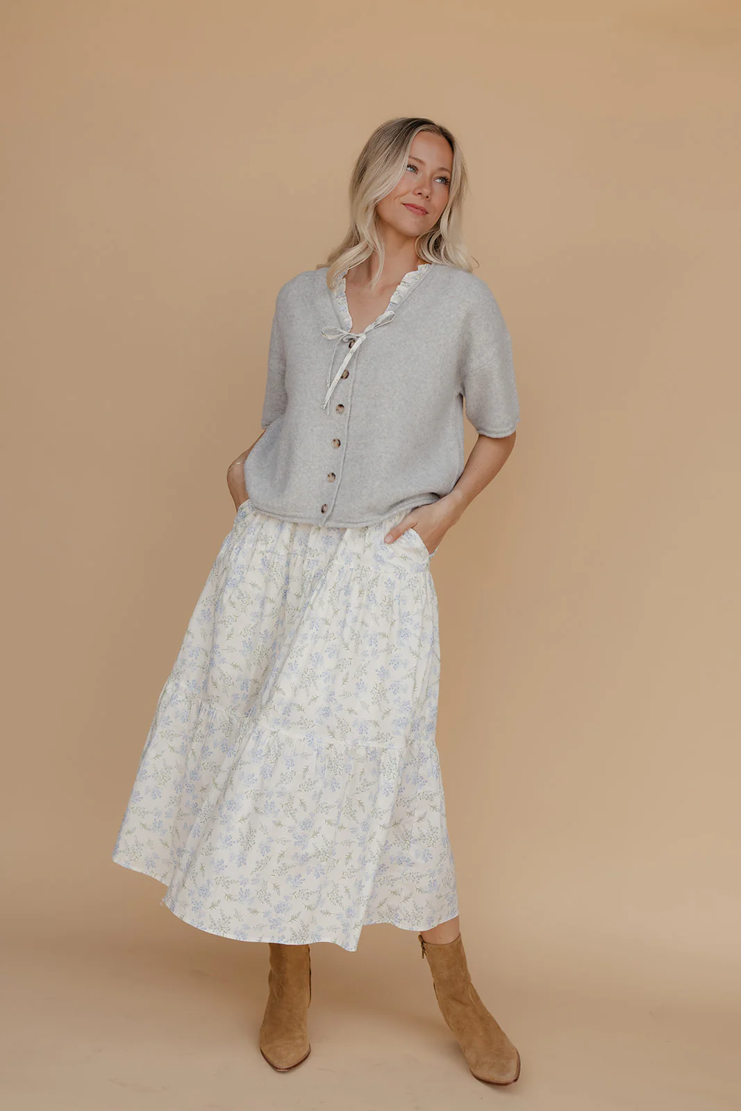 Bluebell Garden Floral Dress - Image 7