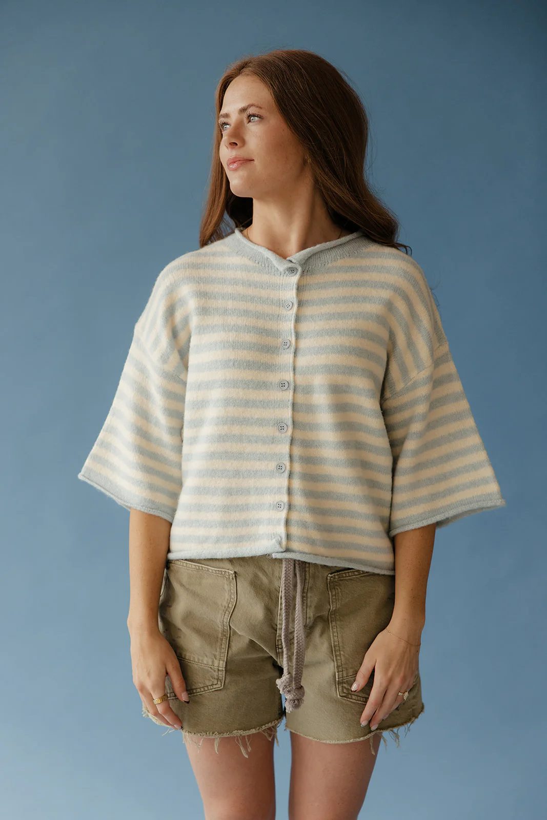 Cape Cod Stripe Cardi - Image 2
