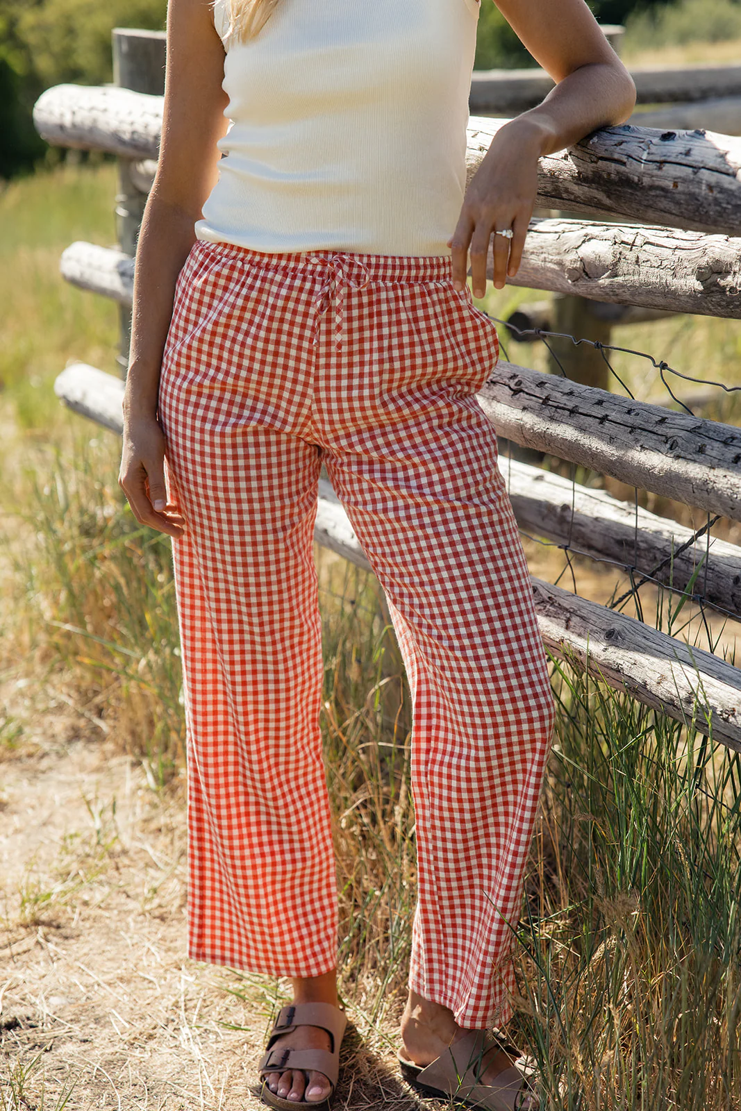 Central Park Gingham Pants - Image 13