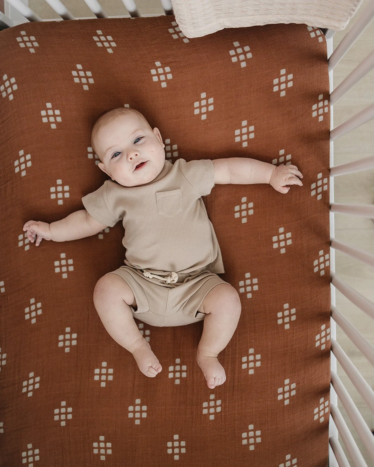 Chestnut Textiles Muslin Crib Sheet - Image 5
