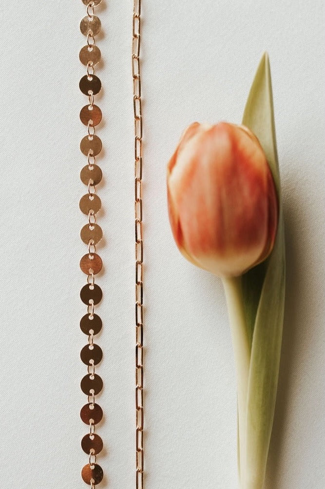 Chloe Gold Filled Coin Necklace - Image 4