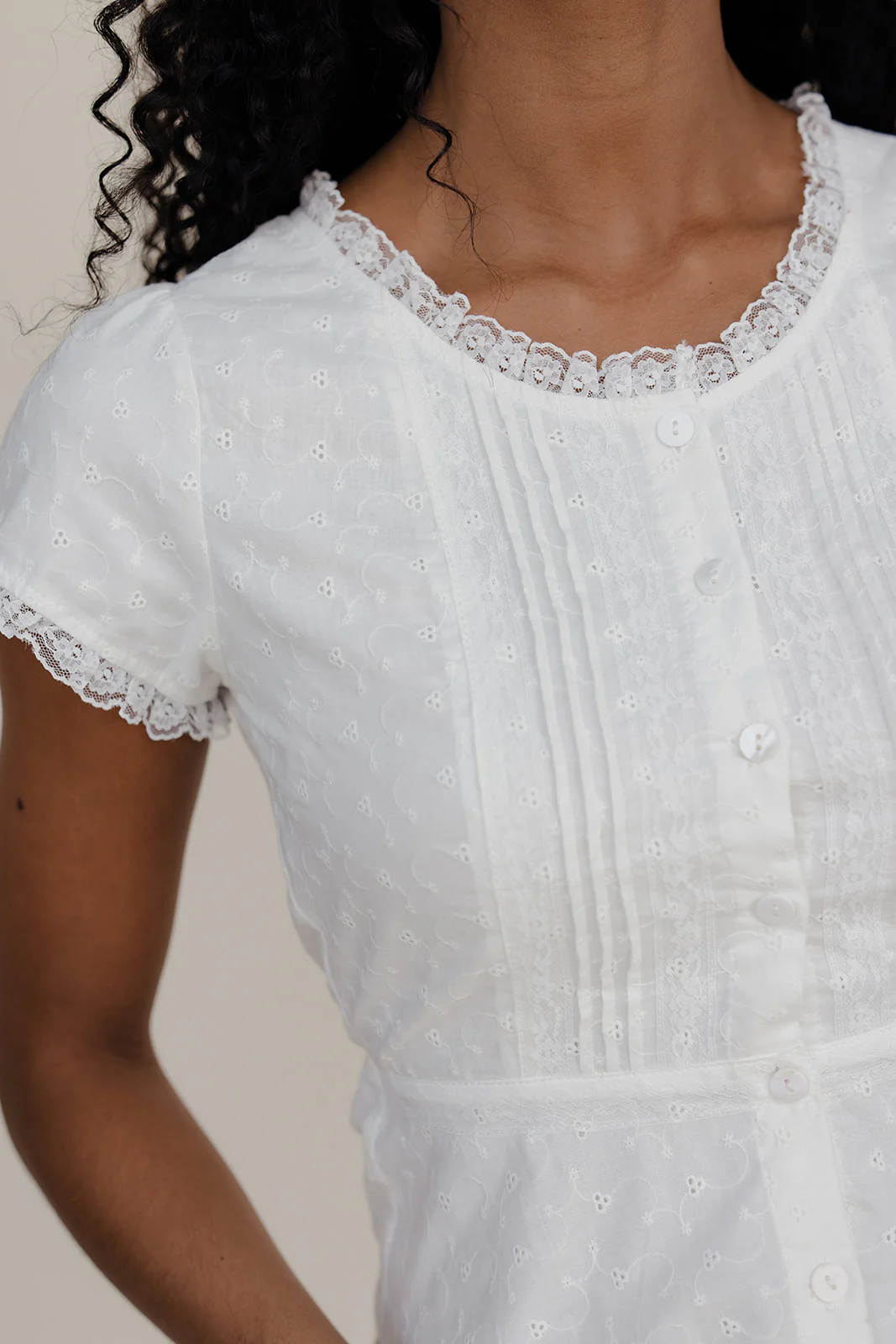 Clean Slate Lace Blouse - Image 2