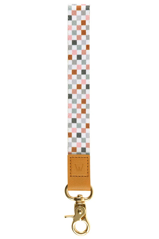 Coastal Check Wrist Lanyard - Image 3