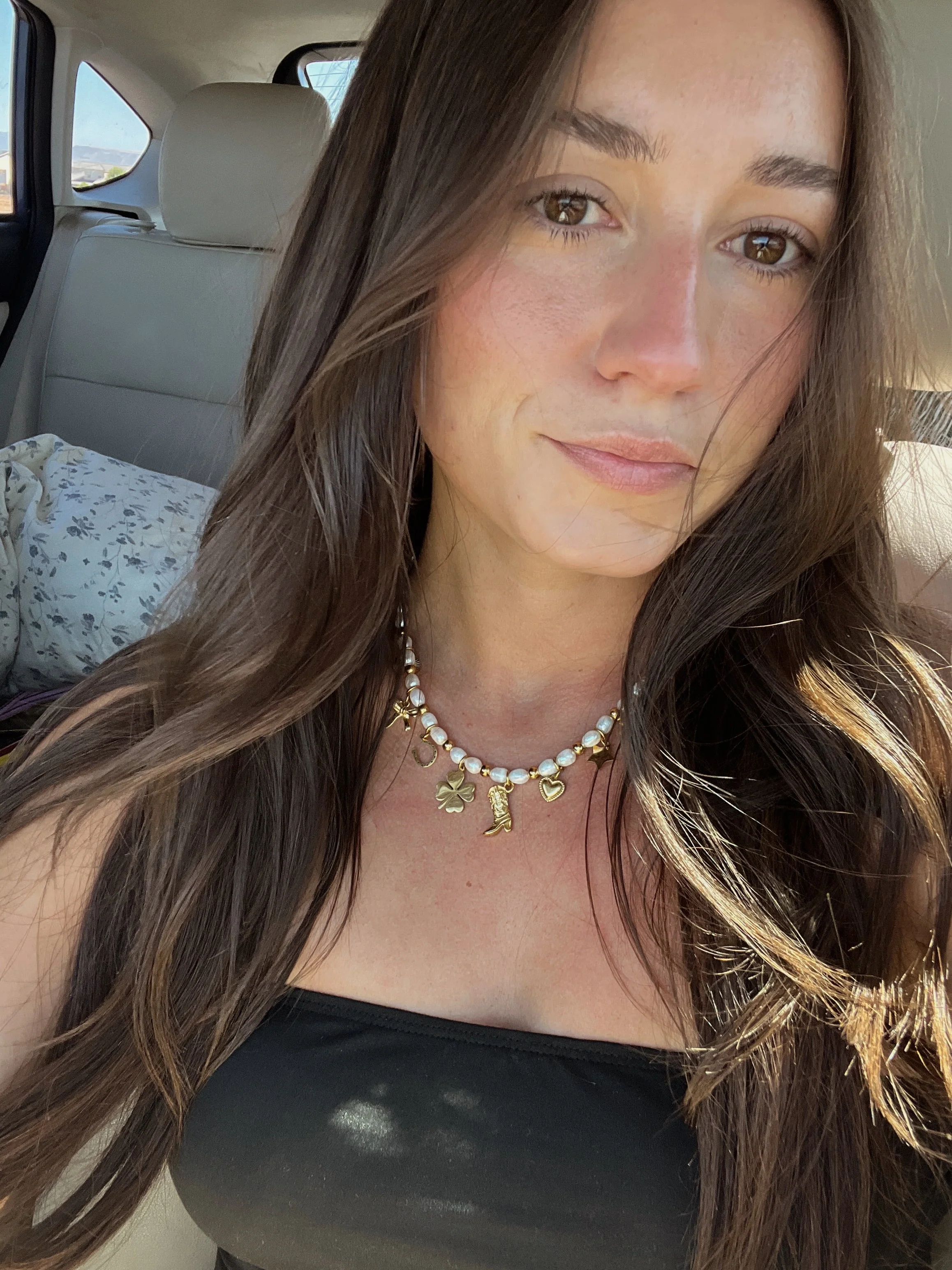 Coastal Cowgirl Pearl Necklace - Image 4