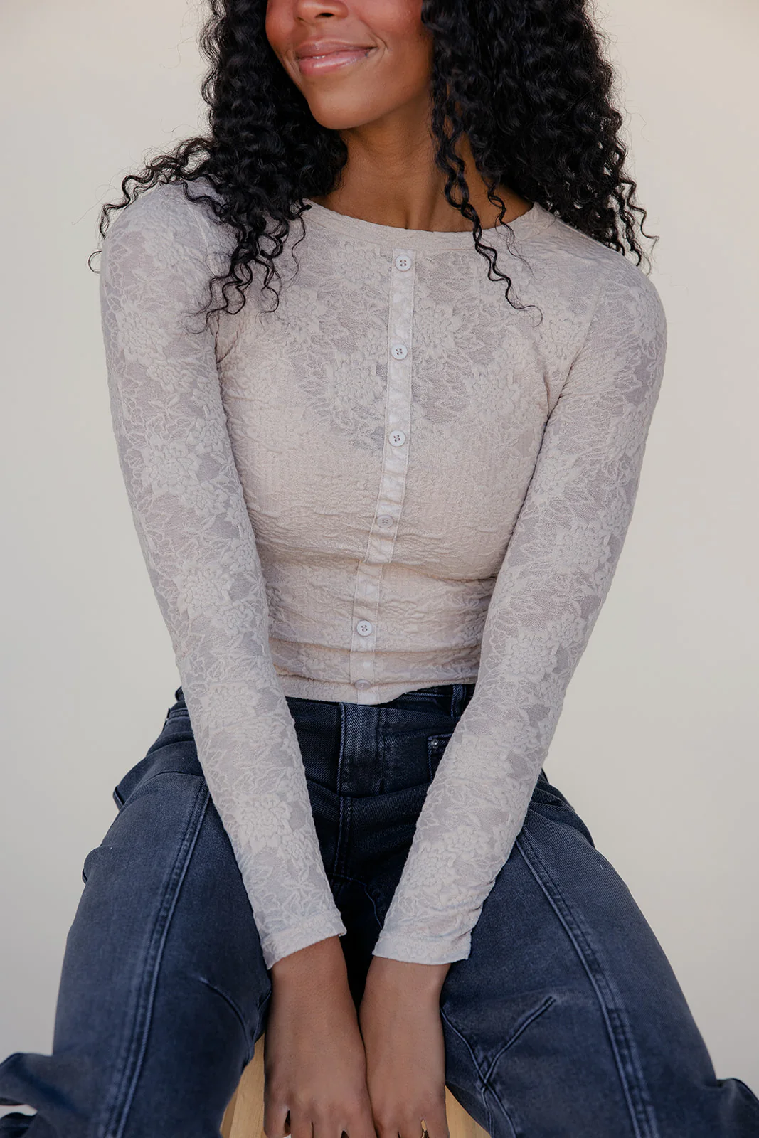 Cora Lace Long Sleeve - Image 5