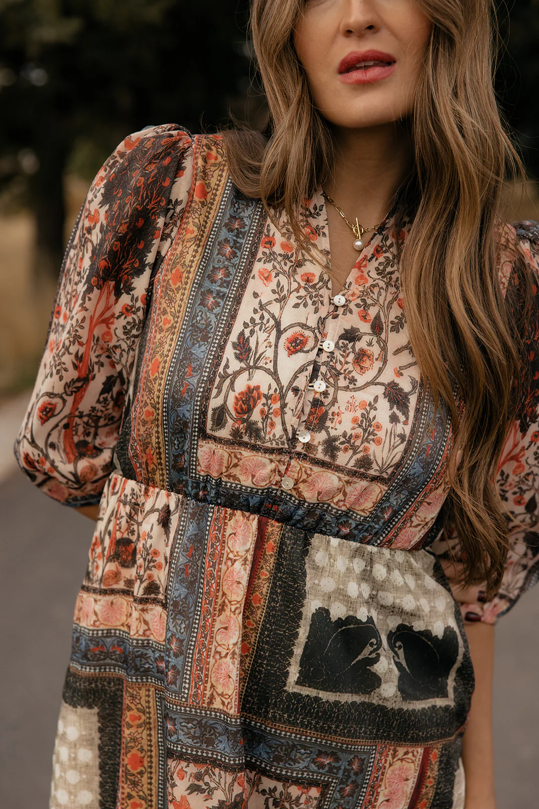 Cottage Grove Patchwork Dress - Image 2