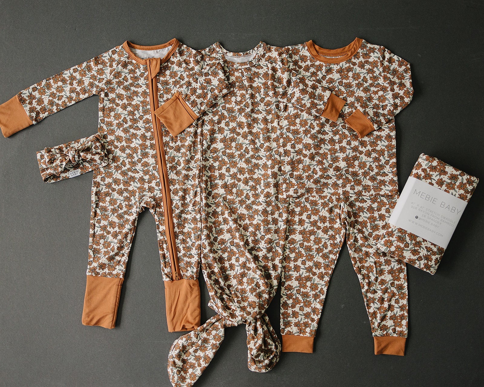 Cream Magnolia Bamboo Zipper - Image 4