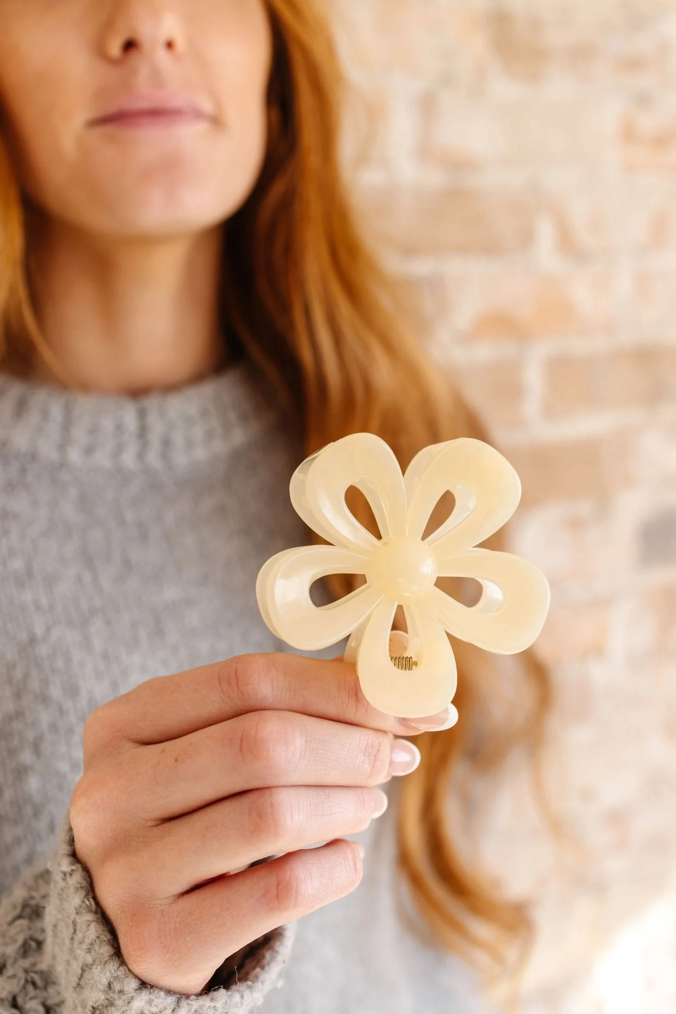 Cutout Flower Claw Clip - Image 7