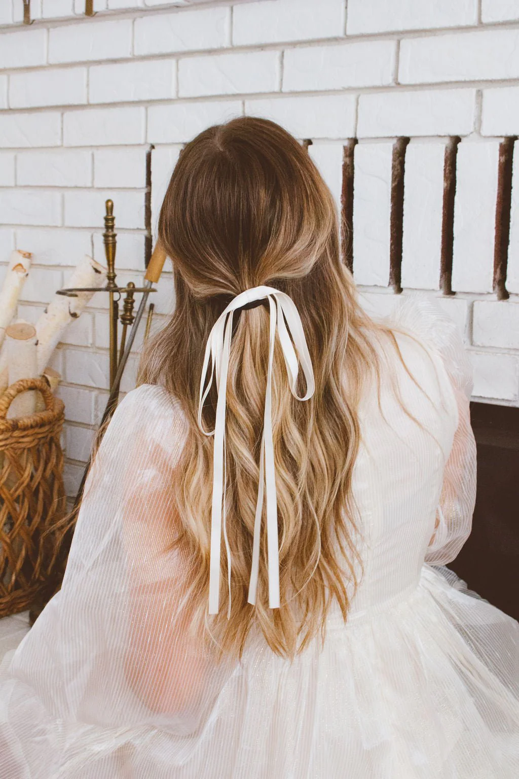 Dainty Ribbon Ponytail - Image 2