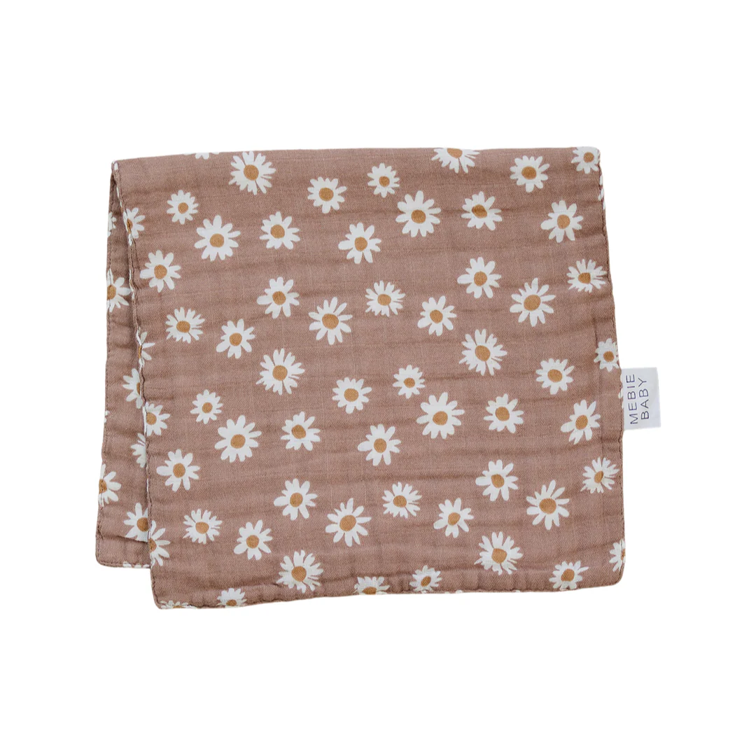 Daisy Dream Muslin Burp Cloth - Image 3