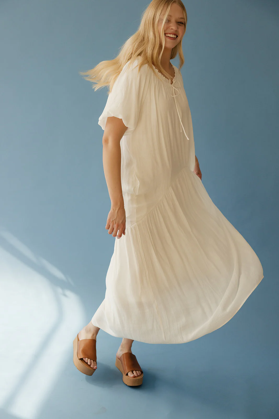 Daydreams Puff Sleeve Maxi - Image 12