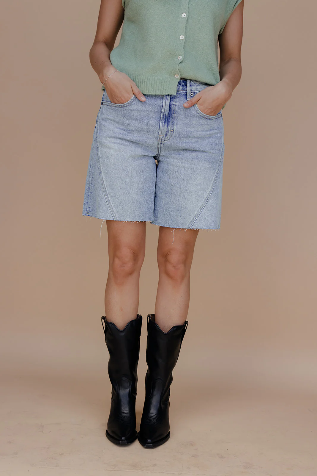 Denim Dream Shorts - Image 3