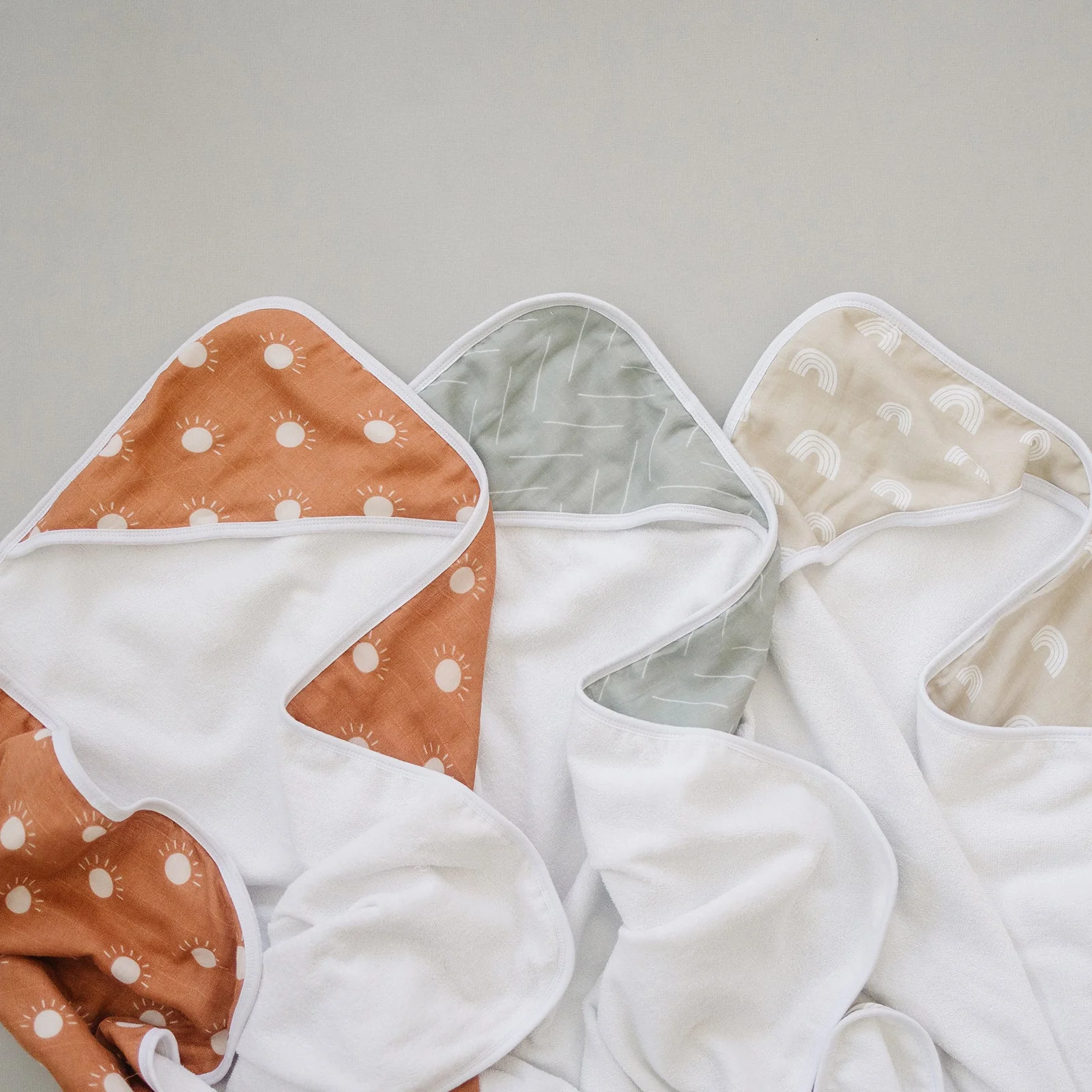 Desert Sage Muslin Hooded Towel - Image 9