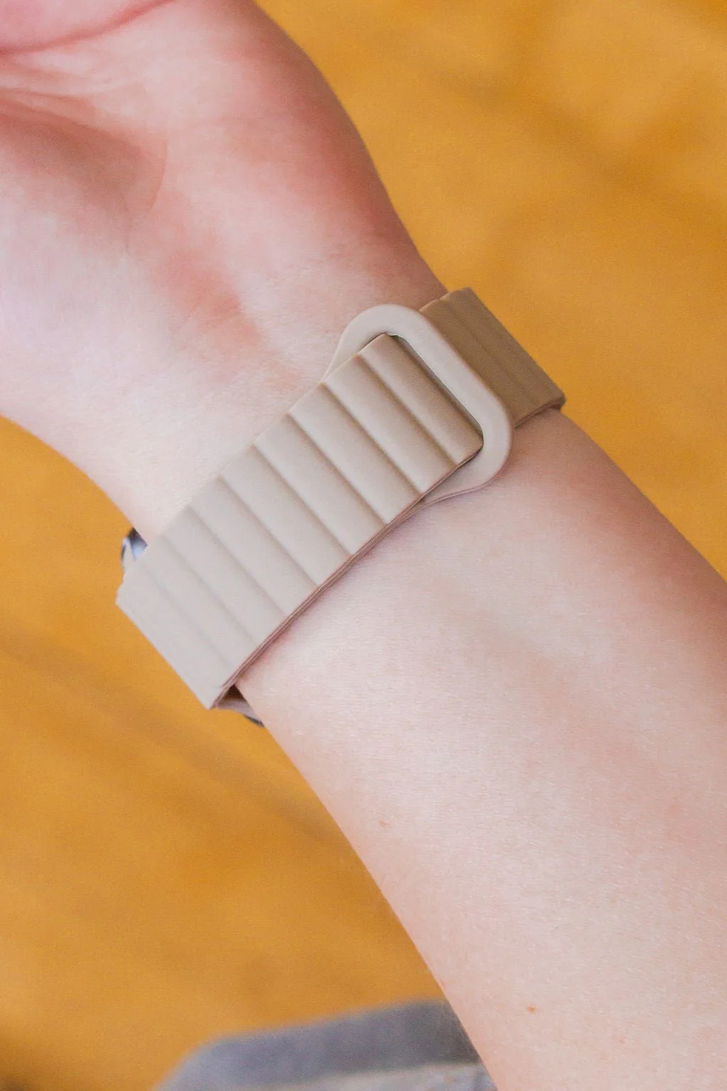 Desert Tan Magnetic Loop Watch Band - Image 3