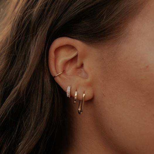 Diana Diamond Hoops - Image 6