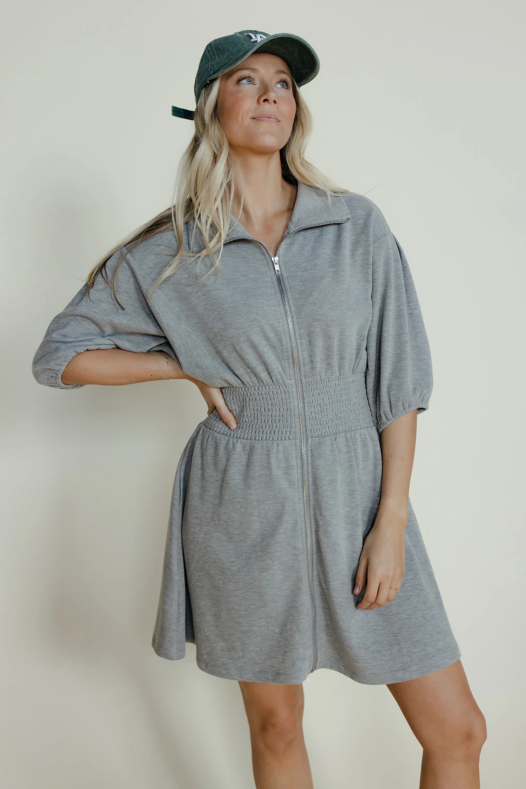 Do No Wrong Zip Dress - Image 3