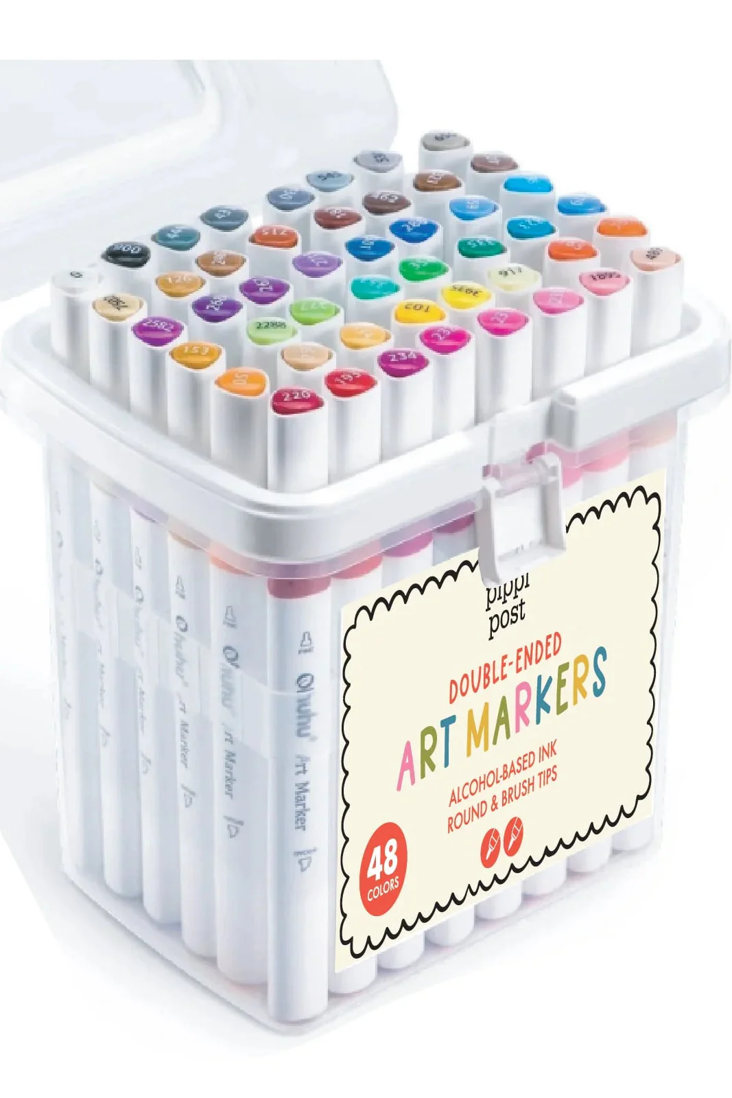 Dual Tip Art Markers Set - Image 5
