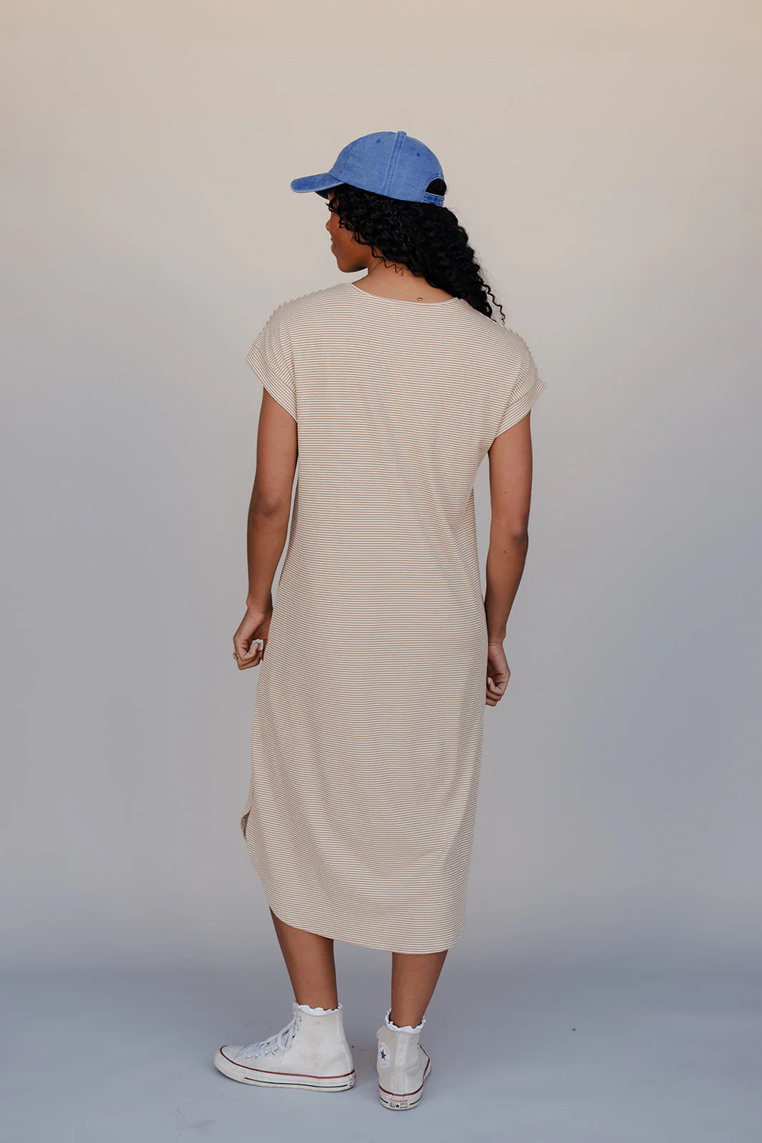 Earthbound Casual Midi Dress - Image 5